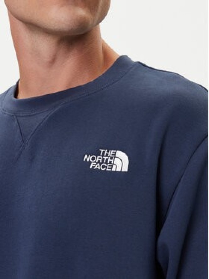 The North Face Bluza Essential NF0A89ET Granatowy Regular Fit