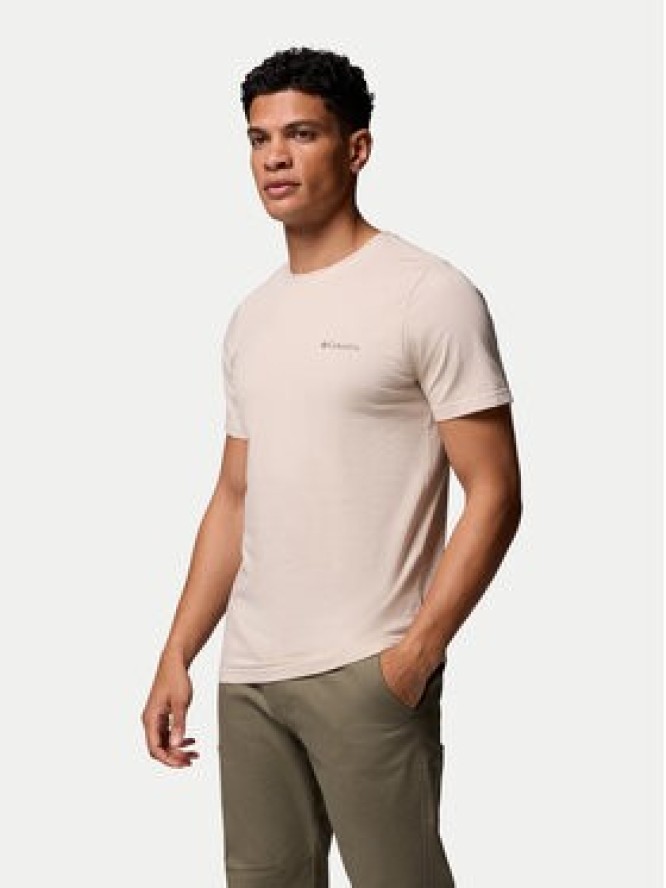 Columbia T-Shirt Rapid Ridge 1934824 Beżowy Regular Fit