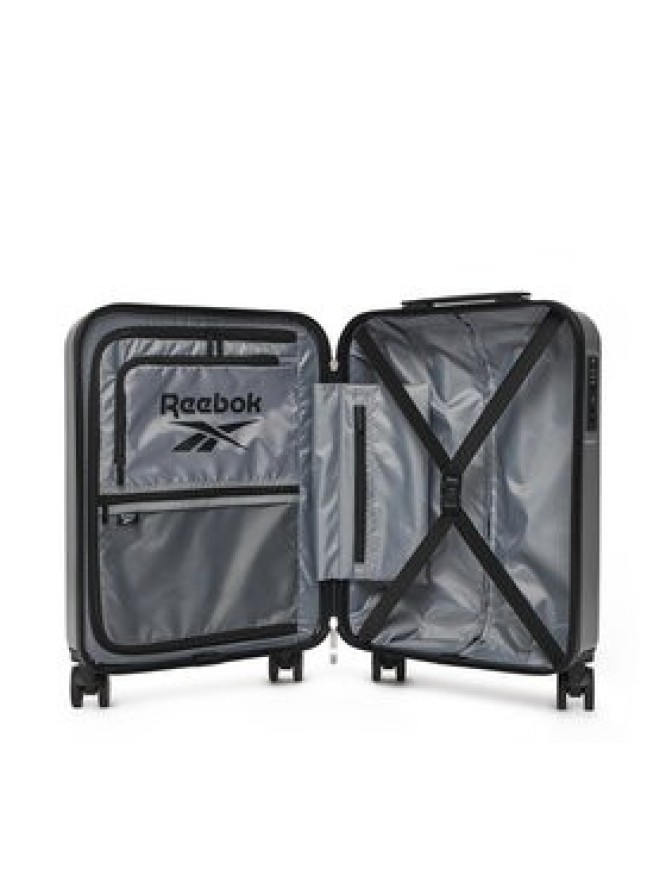 Reebok Walizka kabinowa RBK-WAL-003-07-CCC-S Srebrny