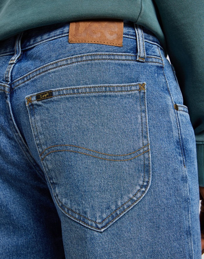 LEE MĘSKIE SPODNIE OSCAR DARK DAYS 112350599 L76F007749