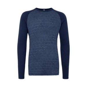 T-shirt z długimi rękawami z wełny Bula Geo Merino