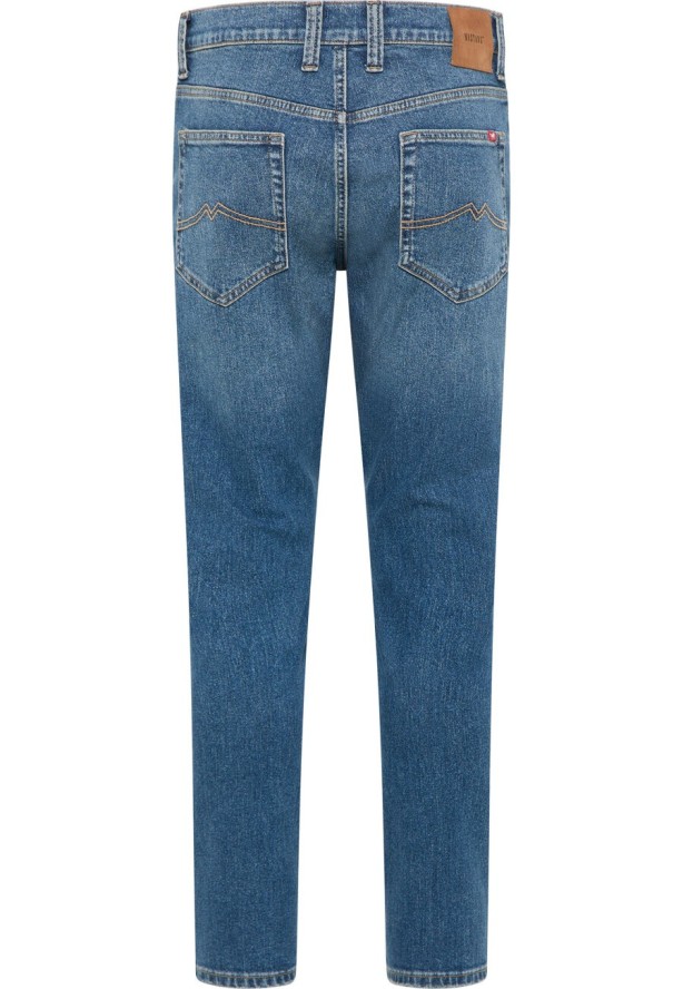 Męskie Spodnie Jeansowe MUSTANG Toledo Tapered Denim Blue 1014326 5000 774