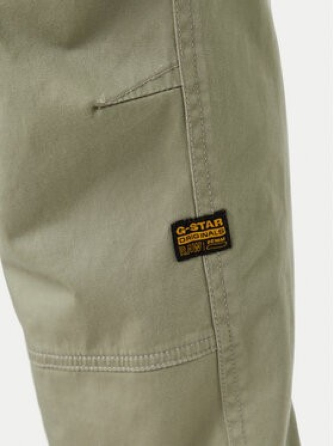G-Star Raw Spodnie materiałowe Rovic D02190-5126 Zielony Tapered Fit