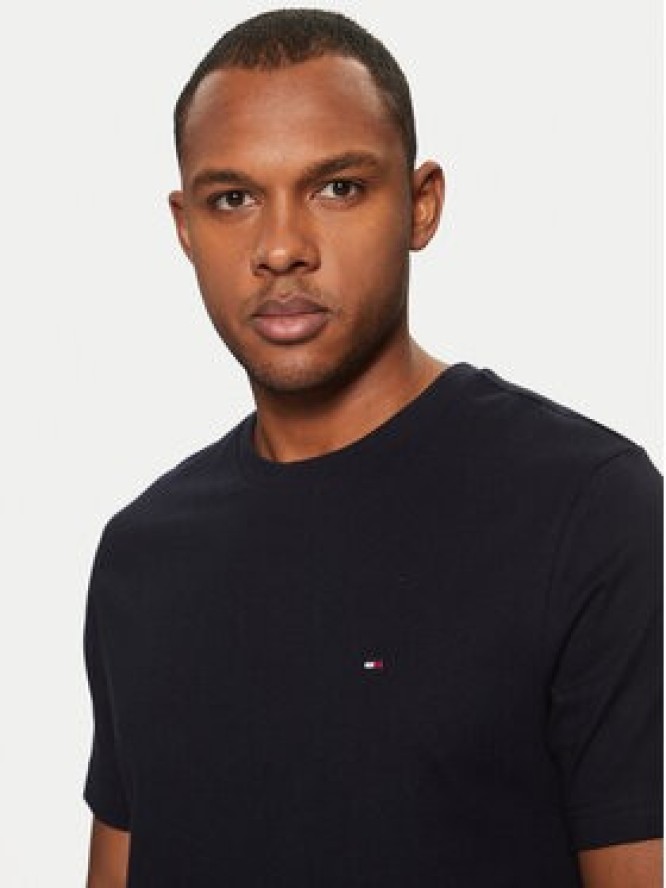 Tommy Hilfiger T-Shirt Essential MW0MW37267 Granatowy Regular Fit