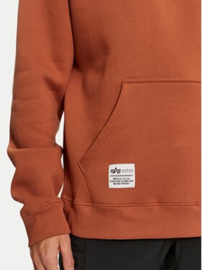 Alpha Industries Bluza 146336 Brązowy Regular Fit