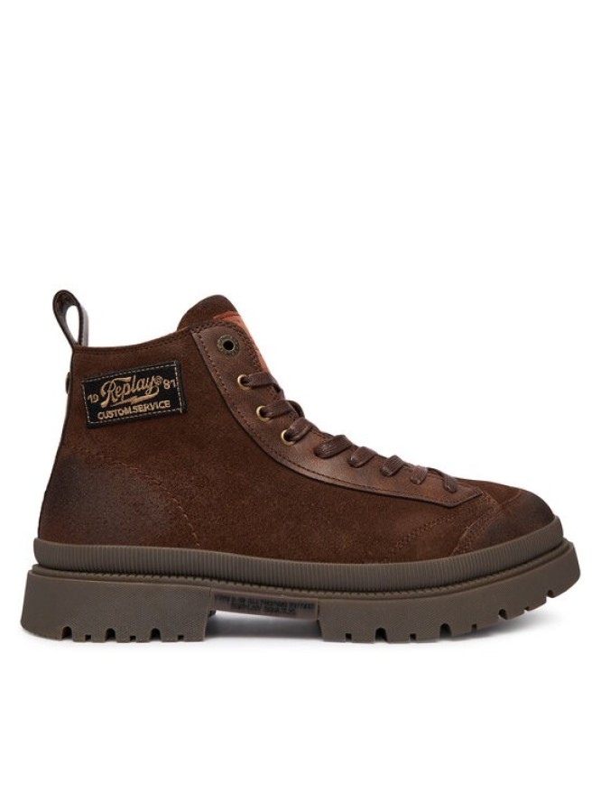 REPLAY Trzewiki GMC1G .000.C0005L Brązowy