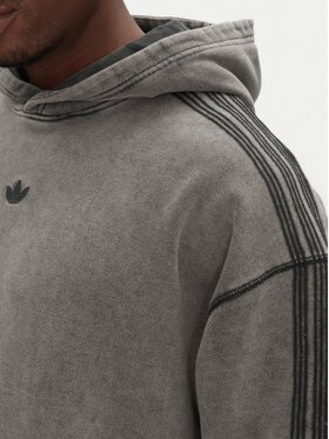 adidas Bluza Premium Essentials Retro JD0245 Szary Loose Fit