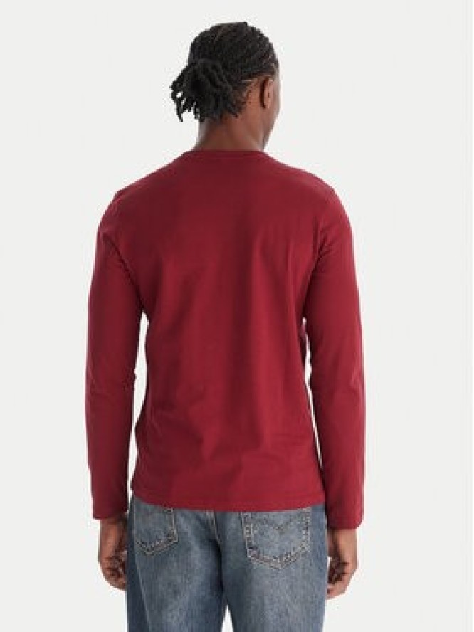 Robe di Kappa Longsleeve 631189W Czerwony Slim Fit