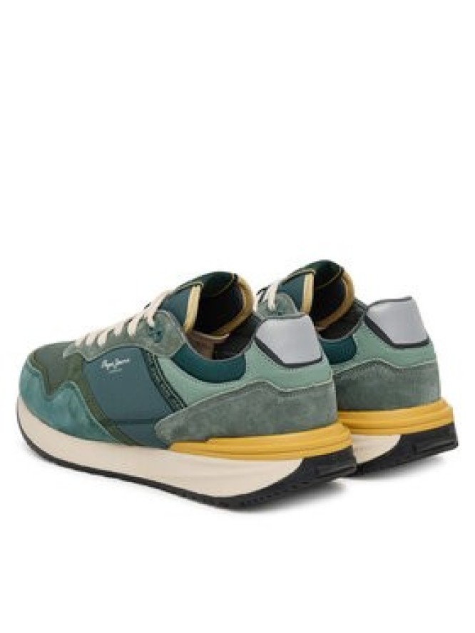 Pepe Jeans Sneakersy Buster Pro Main M PMS600009 Zielony