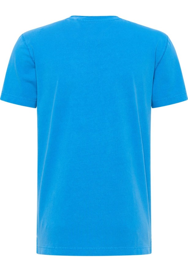 MĘSKA KOSZULKA MUSTANG Austin T-shirt French Blue 1015081 5177