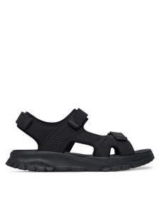 Skechers Sandały Strap River 205724/BBK Czarny