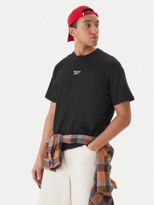 Reebok T-Shirt Branagan RK25561CCM Czarny Regular Fit