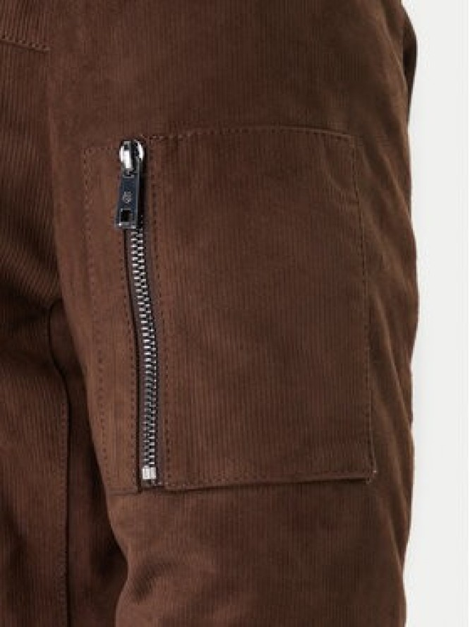 Milestone Kurtka skórzana Ms Nathan 531630 21250 Brązowy Regular Fit