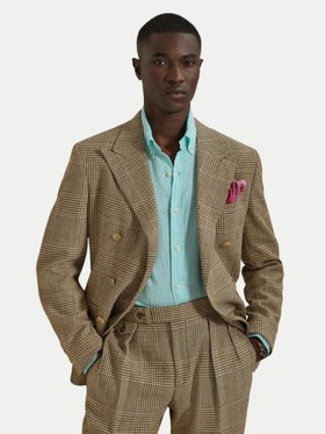 Polo Ralph Lauren Koszula 710968915501 Turkusowy Regular Fit