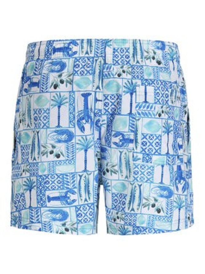 Jack & Jones Szorty kąpielowe Maui Vibes 12291426 Szary Regular Fit