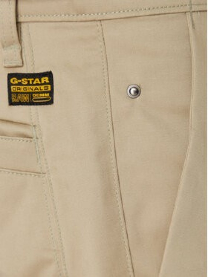 G-Star Raw Szorty materiałowe Bronson 3.0 D26337-5126 Beżowy Regular Fit