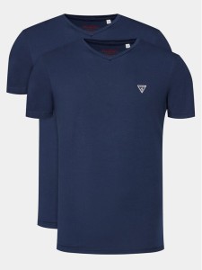 Guess Komplet 2 t-shirtów Caleb U97G03 KCD31 Granatowy Regular Fit