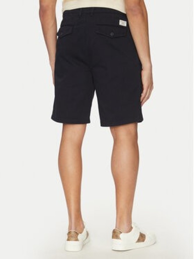 Guess Jeans Szorty materiałowe M5GD44 WGCV1 Granatowy Regular Fit