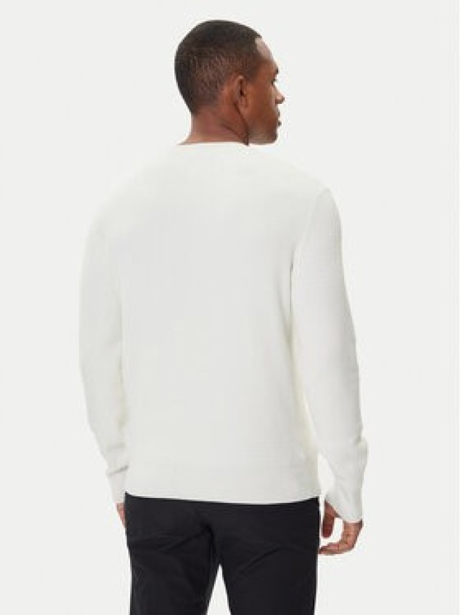 Calvin Klein Sweter LV04LB327G Écru Regular Fit