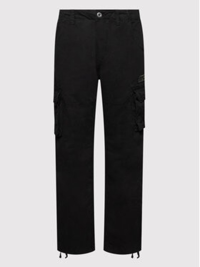 Alpha Industries Spodnie materiałowe Jet 101212 Czarny Straight Fit