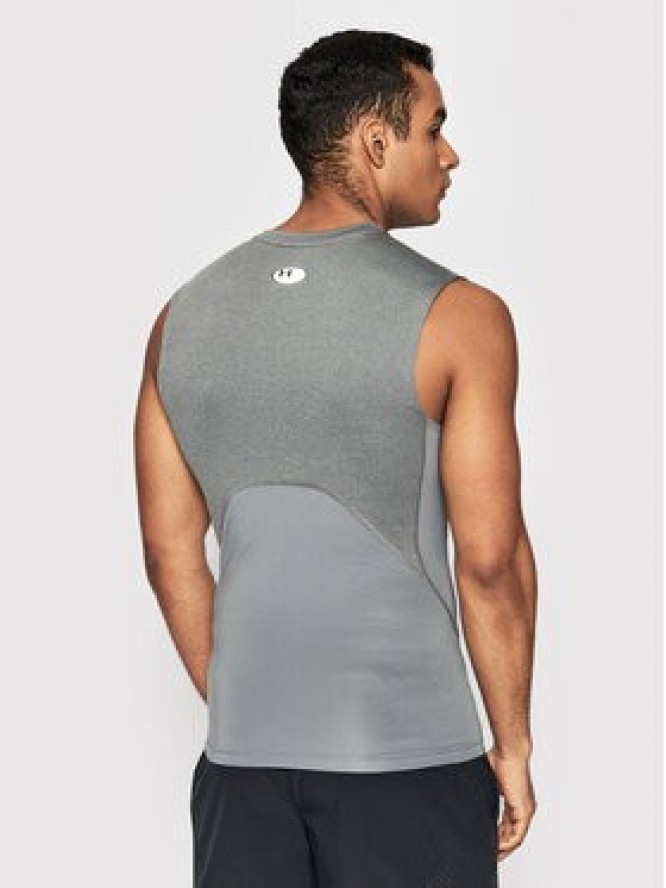Under Armour Tank top HeatGear® 1361522 Szary Slim Fit