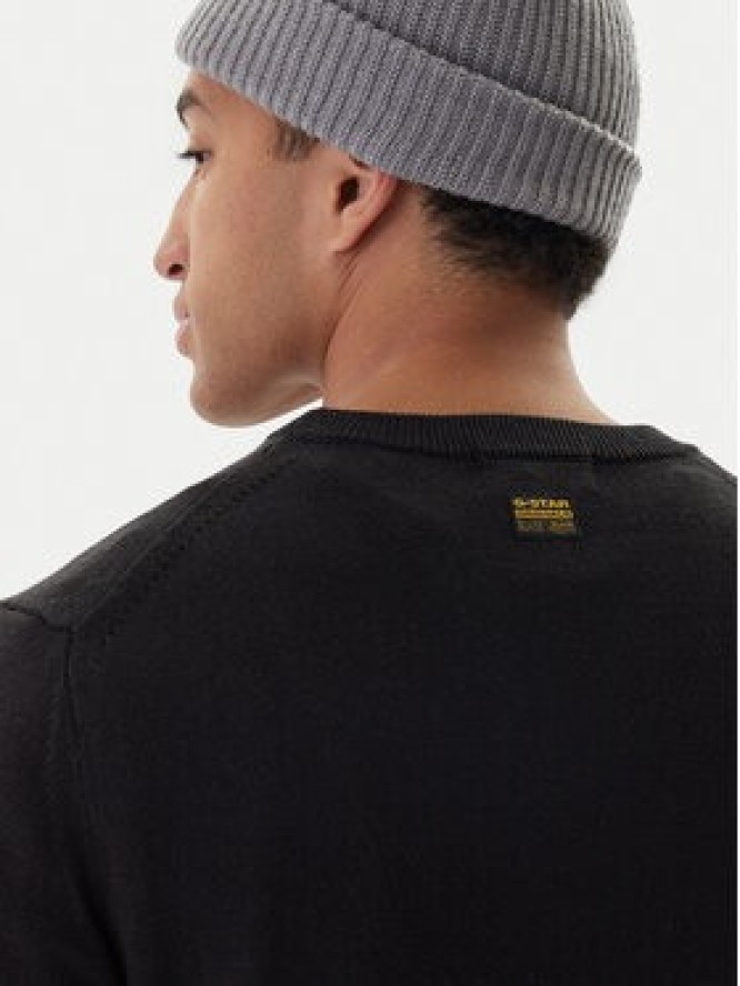 G-Star Raw Sweter Premium Core D27686-B692 Czarny Regular Fit
