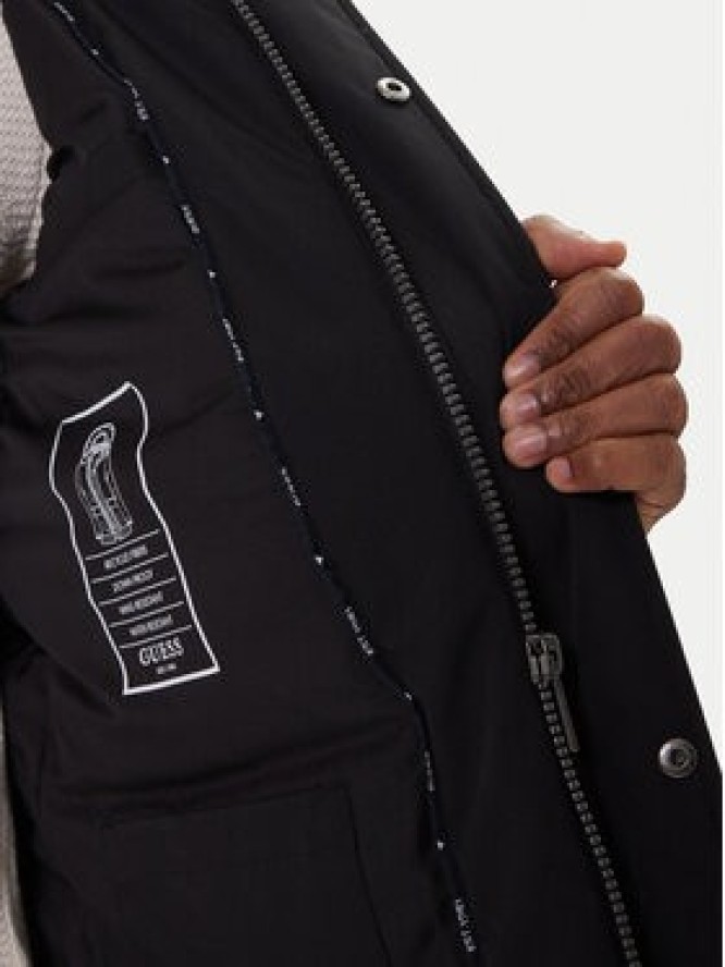 Guess Kurtka puchowa M5BL2G W2712 Czarny Regular Fit