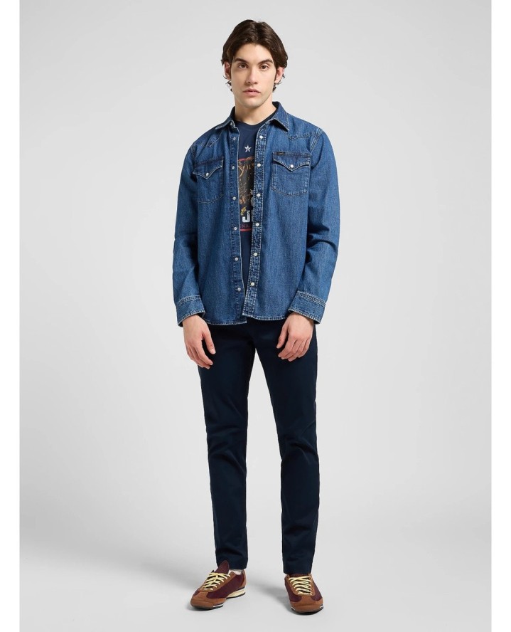 MESKA KOSZULA LEE REGULAR WESTERN SHIRT ROARING RAPID 112370562