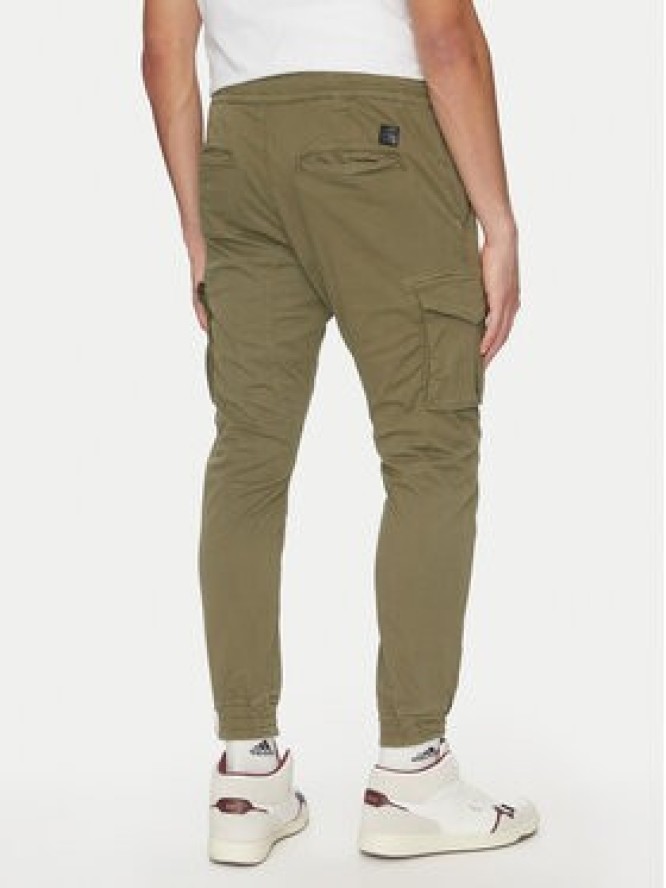 Alpha Industries Joggery Twill 116202 Zielony Regular Fit