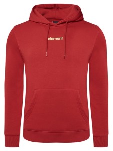 Element Bluza Lowcase BP PO ELYSF00296 Czerwony Regular Fit