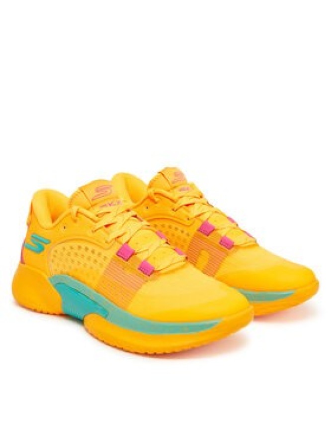 Skechers Sneakersy Skx Resagrip- 253007/NORG Pomarańczowy