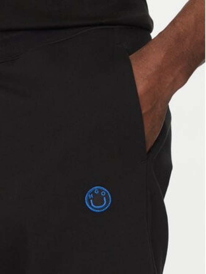 HUGO Szorty sportowe Nylsho 50534288 Czarny Regular Fit