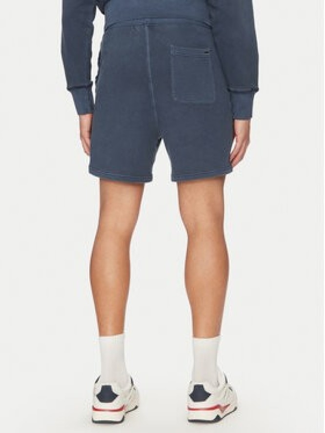 Tommy Jeans Szorty sportowe Varsity DM0DM20936 Granatowy Regular Fit
