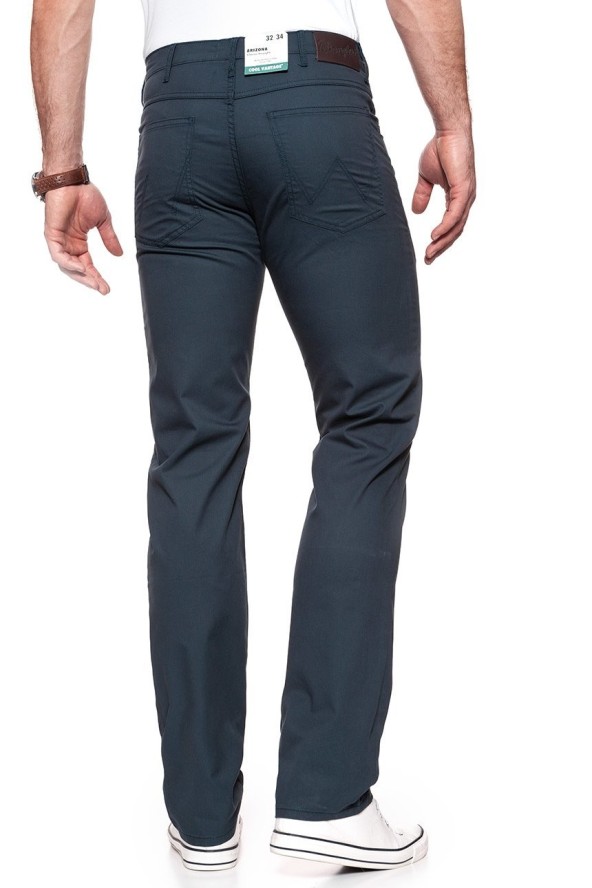WRANGLER SPODNIE MĘSKIE ARIZONA STRETCH NAVY W12OAN114 112126291