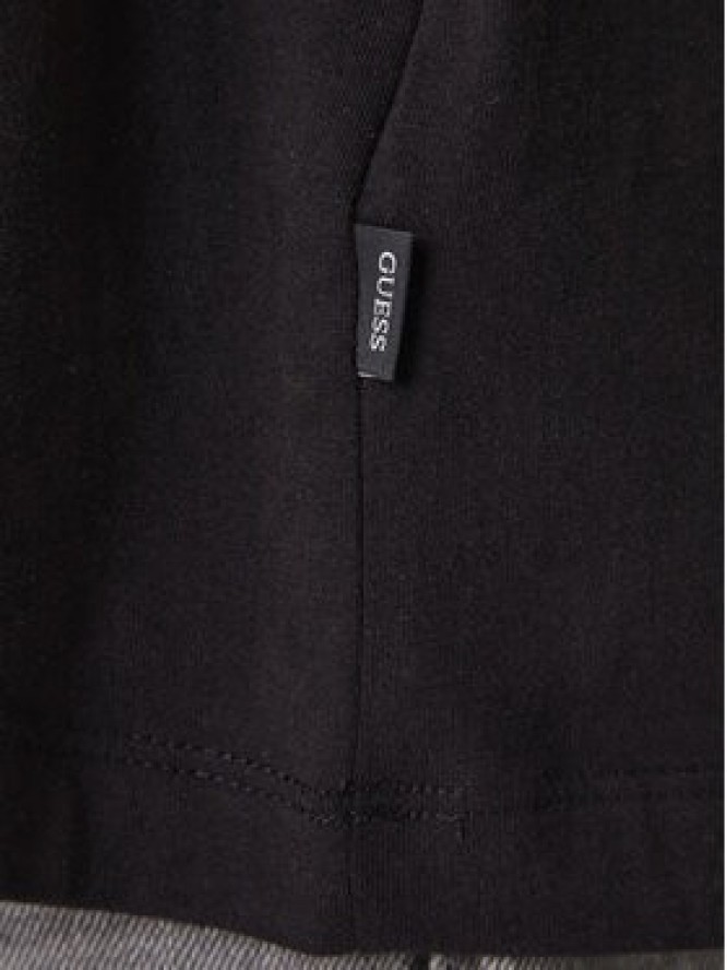 Guess Jeans T-Shirt M6RI45 K8HM0 Czarny Oversize