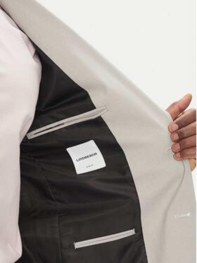 Lindbergh Garnitur 30-61040 Szary Slim Fit