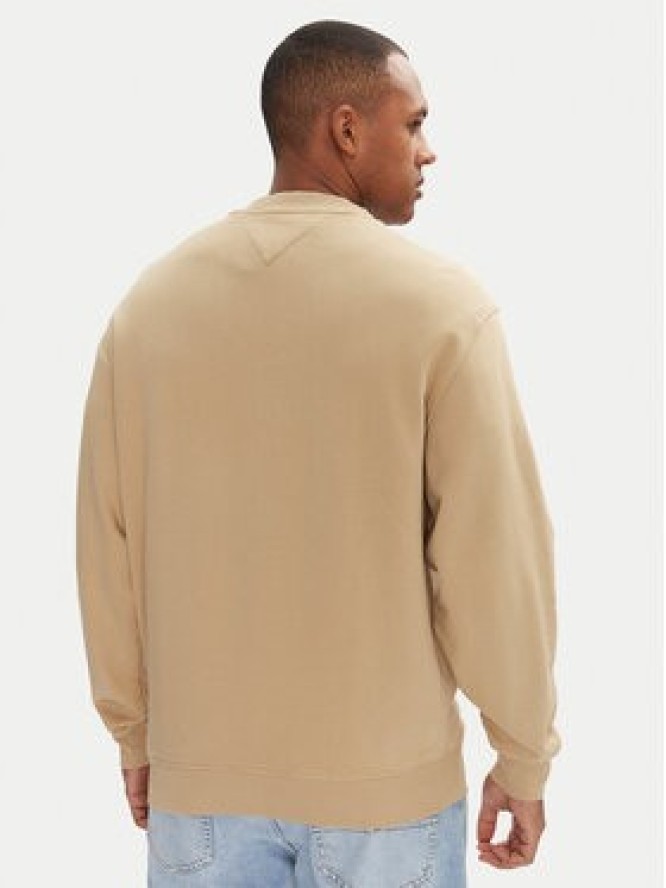 Tommy Jeans Bluza Varsity DM0DM20827 Beżowy Relaxed Fit