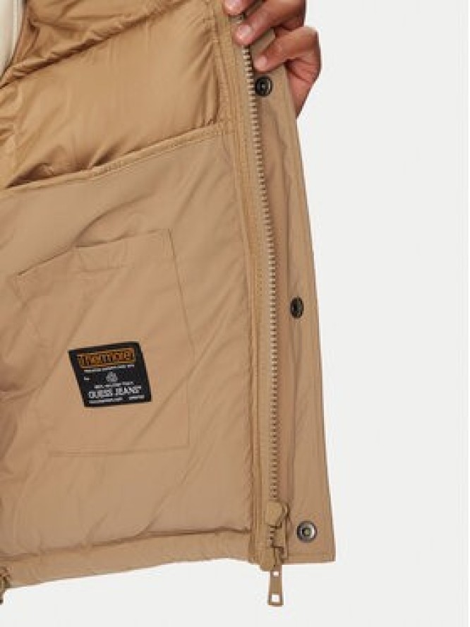 Guess Jeans Kurtka zimowa M4BL20 WGII2 Brązowy Regular Fit