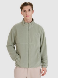 4F Polar regular ze stójką męski - oliwkowy XXL