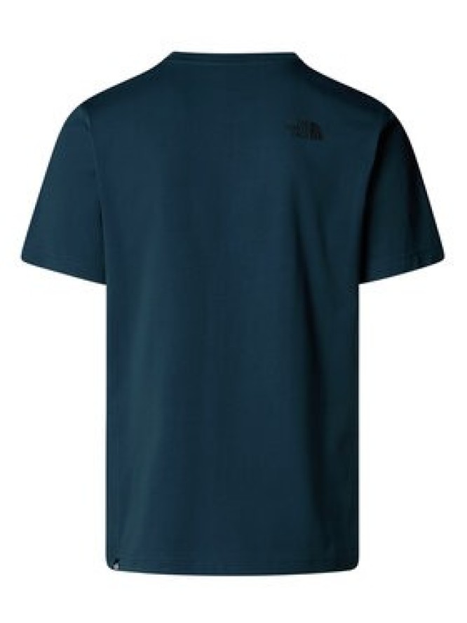 The North Face T-Shirt Fine NF0A8A6M Zielony Regular Fit