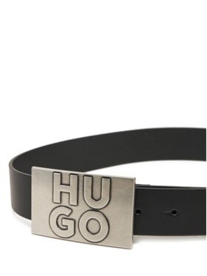 HUGO Pasek Męski 50537037 Czarny