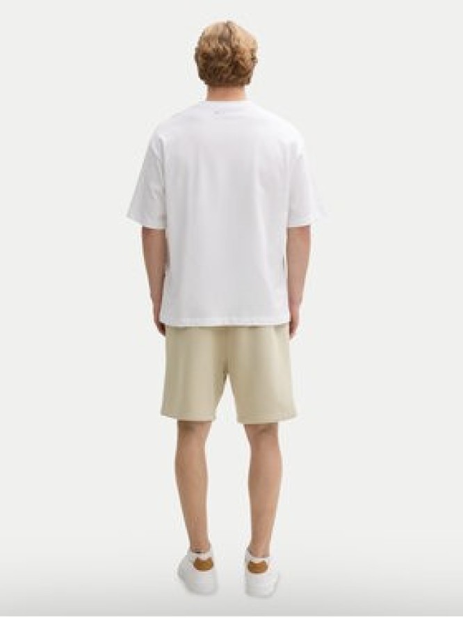 Tom Tailor Denim Szorty sportowe 1045584 Beżowy Regular Fit