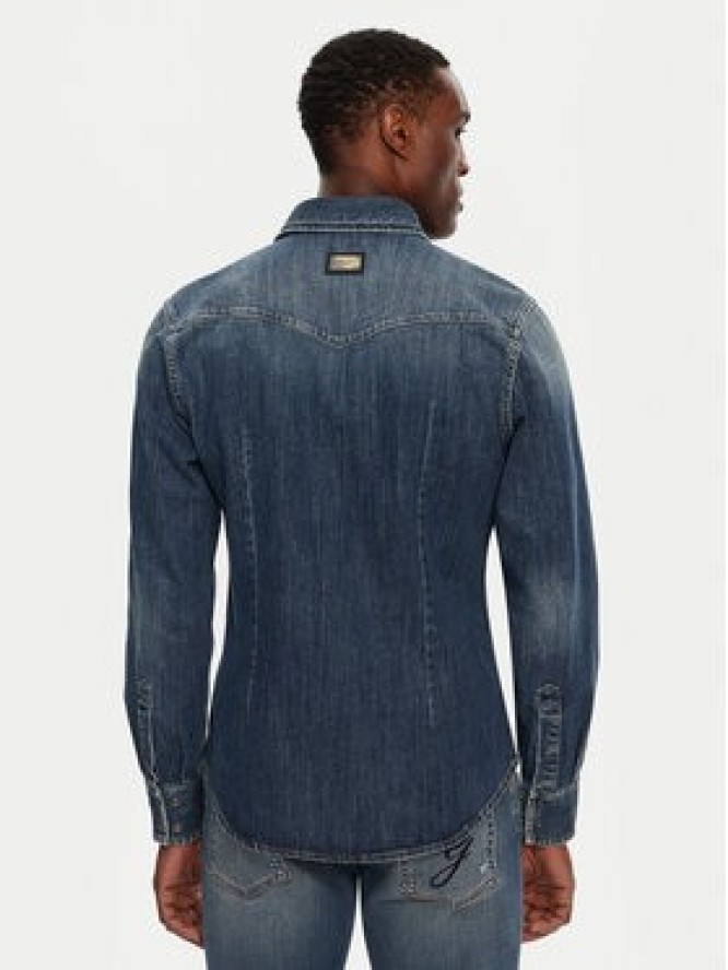 Dolce&Gabbana Koszula jeansowa G5JC8D G8GW9 Granatowy Regular Fit