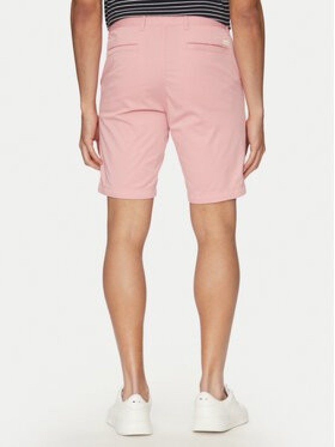 BOSS Szorty materiałowe 50536723 Różowy Slim Fit