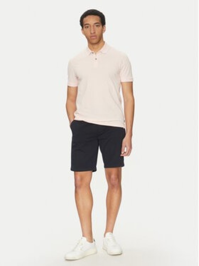 BOSS Szorty materiałowe 50536723 Granatowy Slim Fit