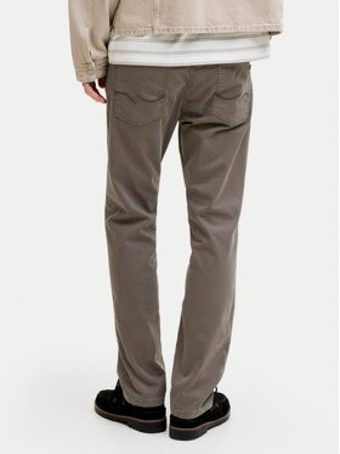 Jack & Jones Spodnie materiałowe Clark Finn 12293328 Brązowy Regular Fit