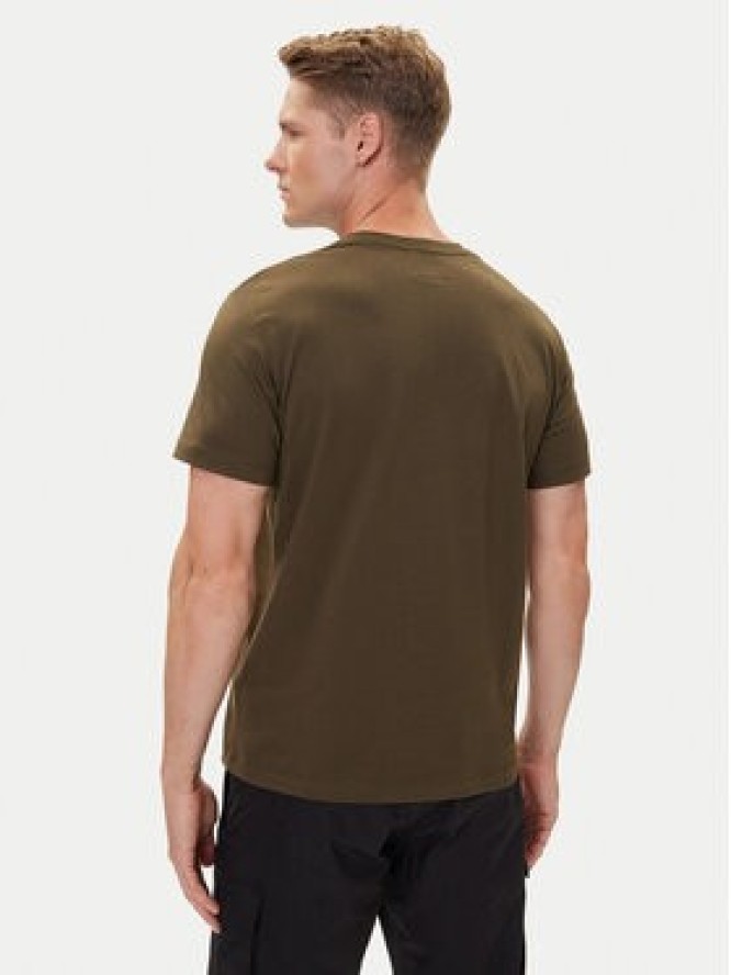 Parajumpers T-Shirt Patch 25WMPMTSEY29 Khaki Regular Fit