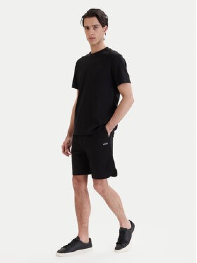BOSS Szorty sportowe Member 50558883 Czarny Relaxed Fit