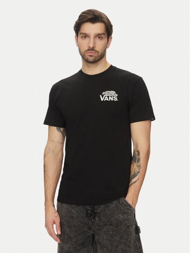 Vans T-Shirt Sneaky VN000M3Y Czarny Regular Fit