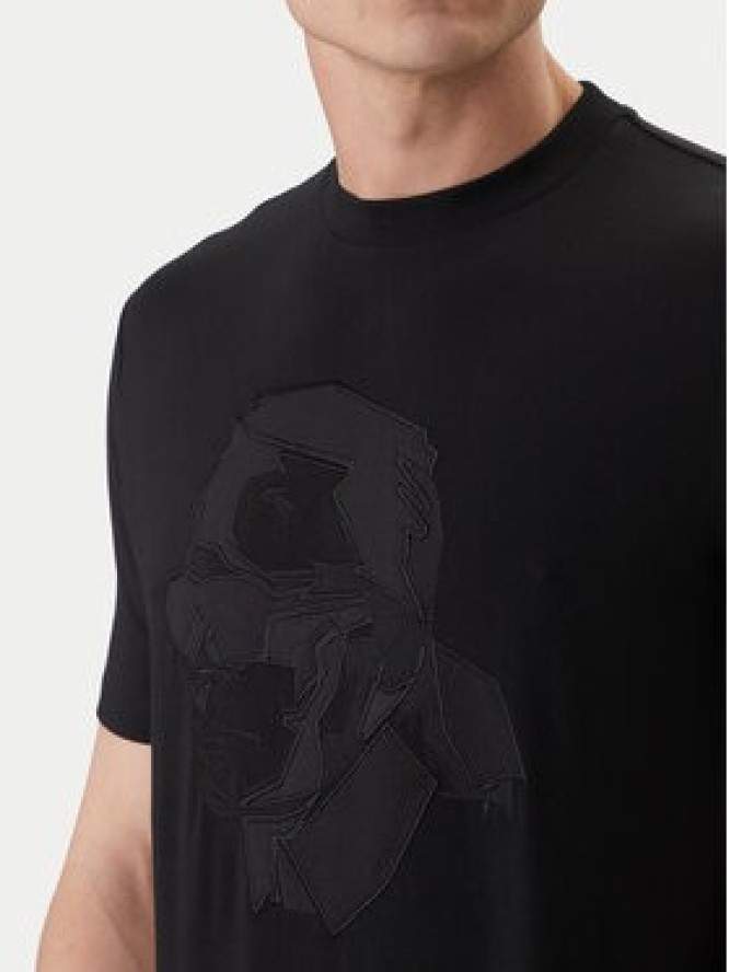 KARL LAGERFELD T-Shirt 755036 562221 Czarny Loose Fit